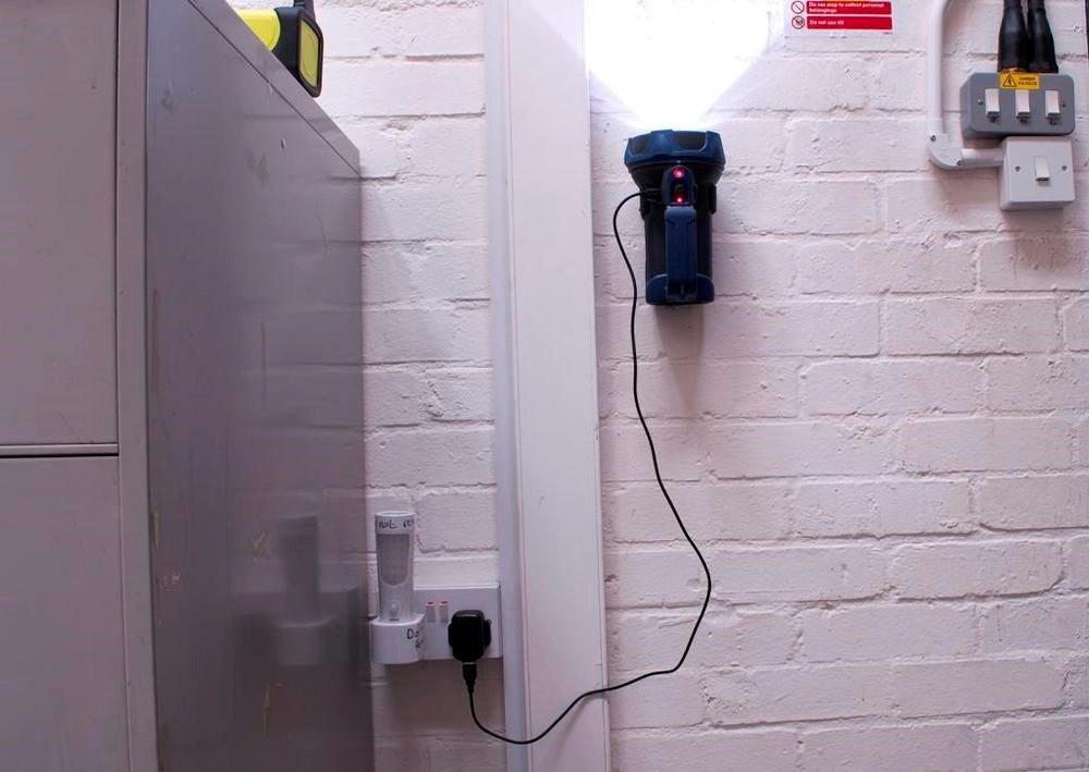 Nightsearcher Trio500 Professional Torch with USB phone charger ideal for power cuts