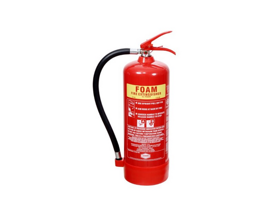 6 litre AFFF foam fire extinguisher, ideal for preparing for an emergency in the home